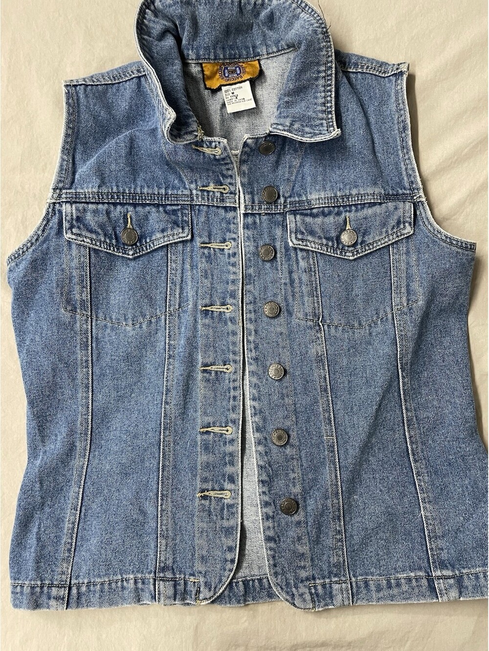 Baccini Denim Vest